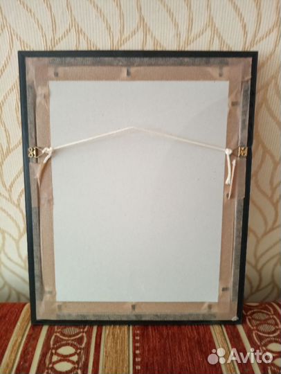 Картина вышивка крестом такса