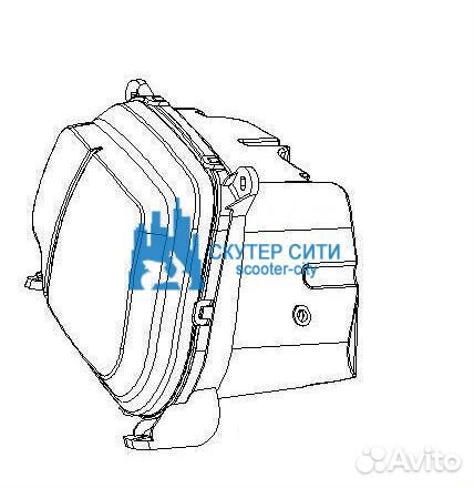 Фара правая Sagitta Orso 200 (Арт.280360005) (пр-л