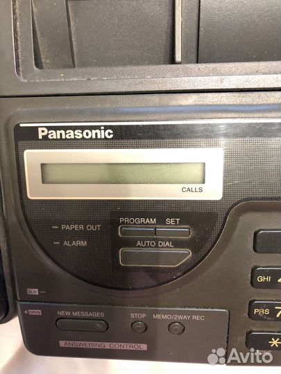 Телефон факс panasonic