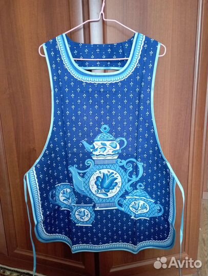 Кухонный набор:фартук и салфетка, новый