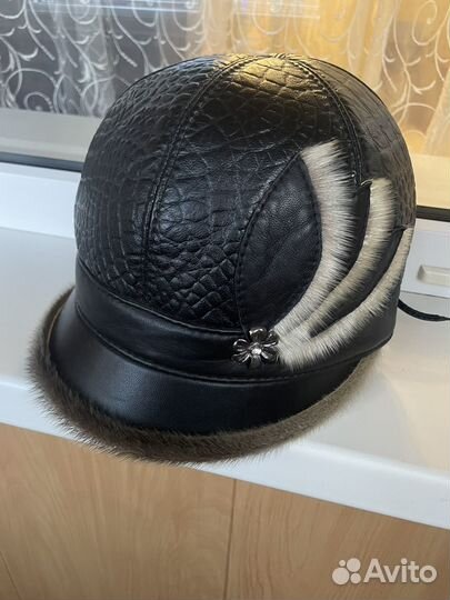 Шляпа женская черная