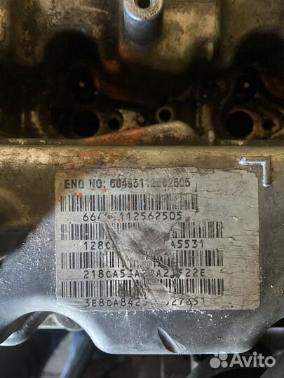 Двигатель ssang yong kyron d2.0 2008года