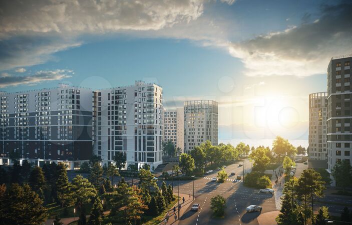 3-к. квартира, 87,4 м², 2/14 эт.