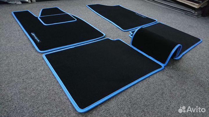 Автоковрики для ваз 2101 - 2107, чёрные