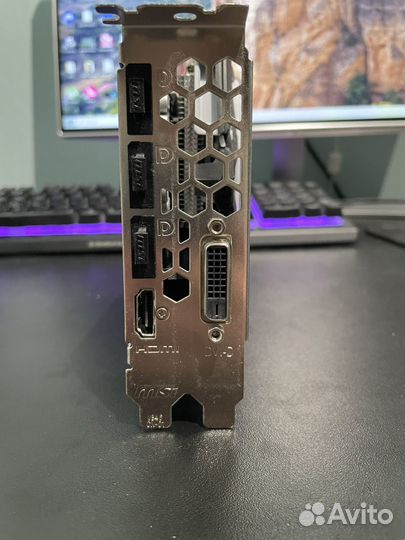 Видеокарта msi rx 570 4гб