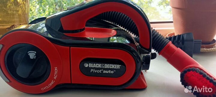 Автомобильный пылесос black decker