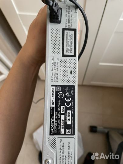 Dvd плеер sony+ super woofer