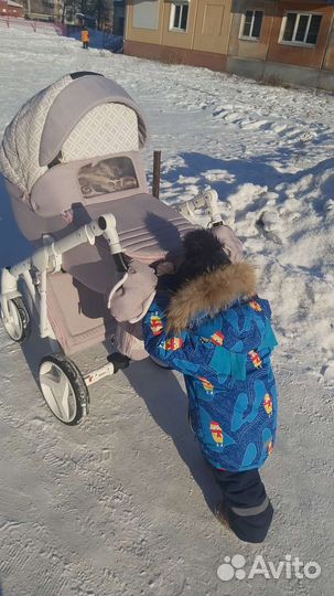 Коляска 2 в 1 adamex luciano