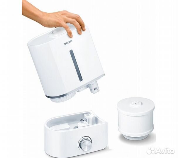 Увлажнитель ультразвуковой Beurer LB45 25Вт, белый