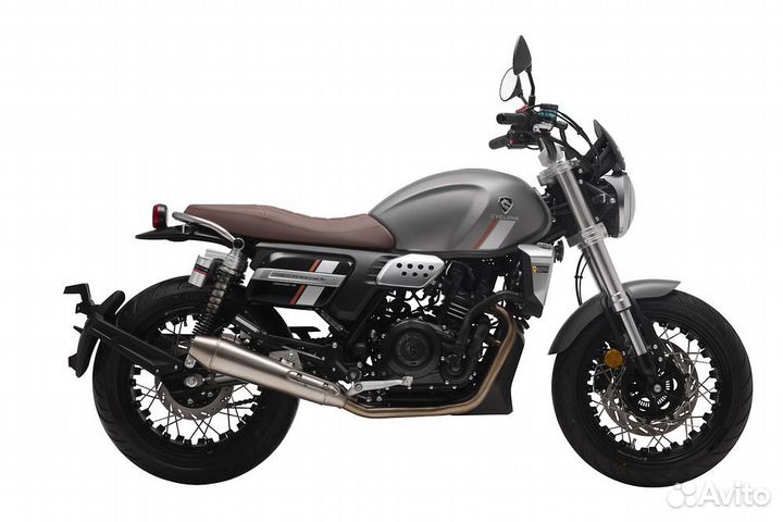 Дорожный мотоцикл Zonsen RE401 grey новый