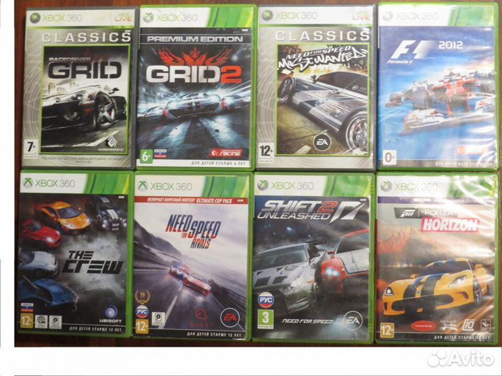 Гонки для xbox 360