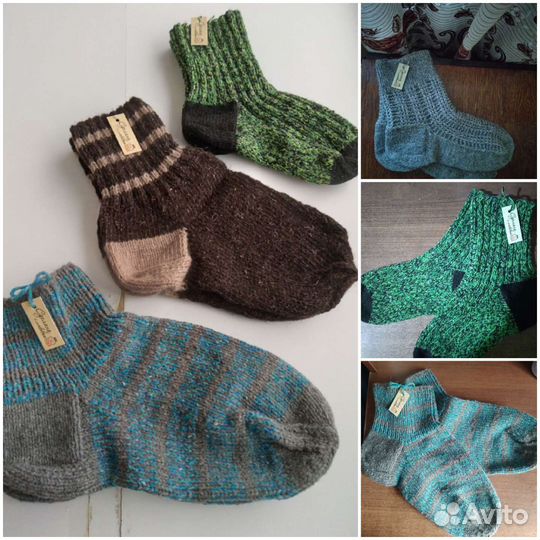 Носки ручной вязки. Свяжу на заказ