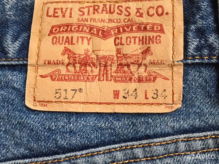 Джинсы мужские levis 517