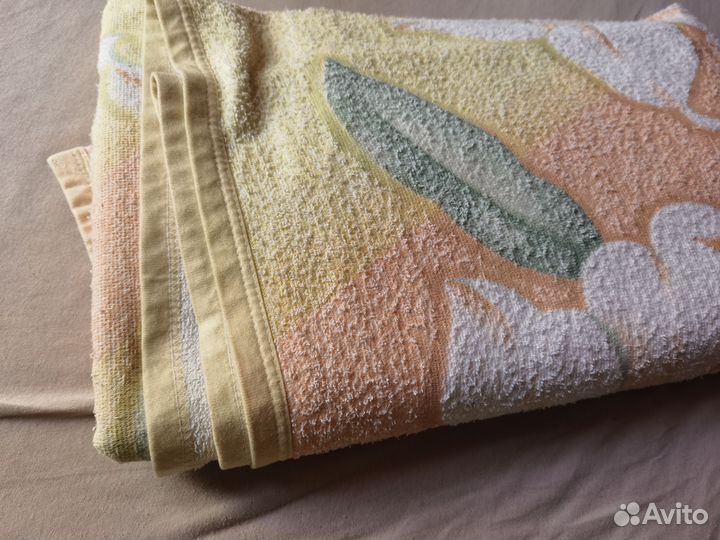 Простынь махровая