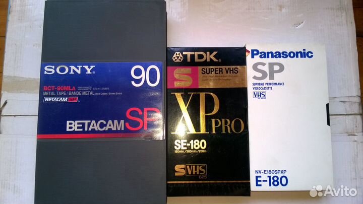 Коллекция мастеров с фильмами на Betacam,S-VHS,VHS