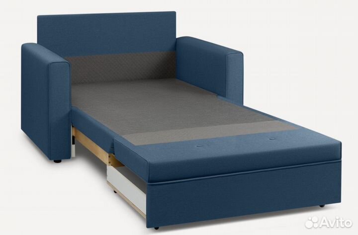 Кресло-кровать Види Textile Navy Blue