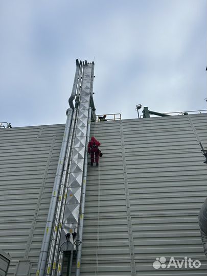 Промышленный альпинист,irata