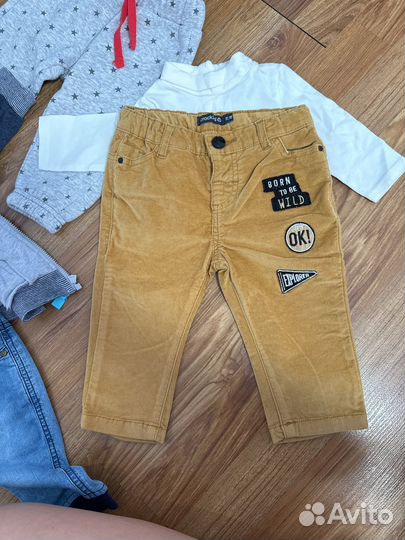 Вещи (джинсы ) на малыша