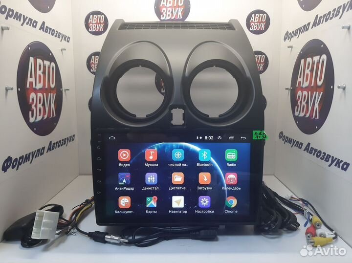 Магнитола на Nissan Qashqai 2006-2013android 1/16