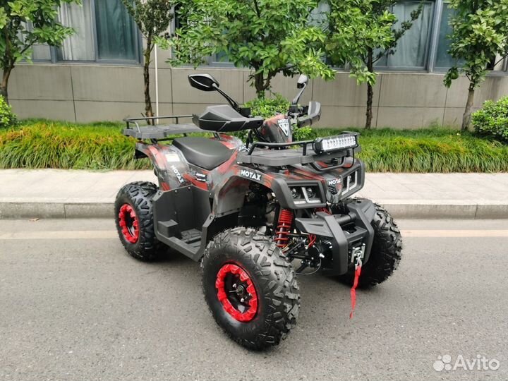 Квадроцикл бензиновый motax ATV Grizlik T200 LUX к