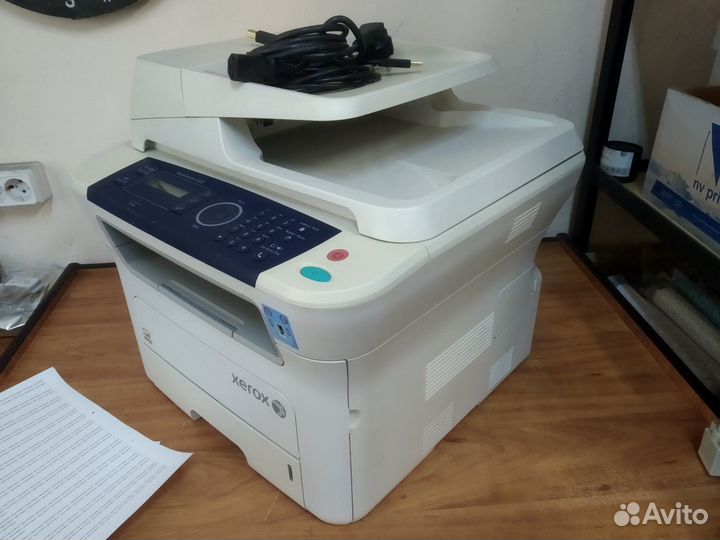 Лазерное Мфу Xerox 3220 запр-н прошит дуплекс