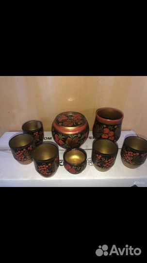 Кружки и кувшин