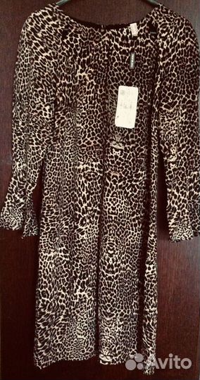 Платье под леопарда 44 размер