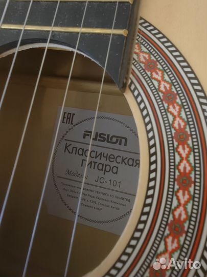 Гитара fusion jc-101