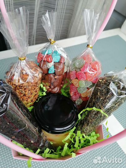 Кофе, чай, мед подарок