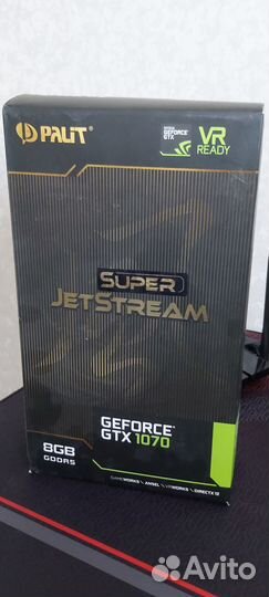 Видеокарта GTX 1070 8gb Palit JetStream