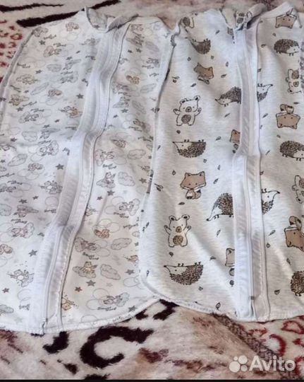 Пеленки кокон для новорождённых