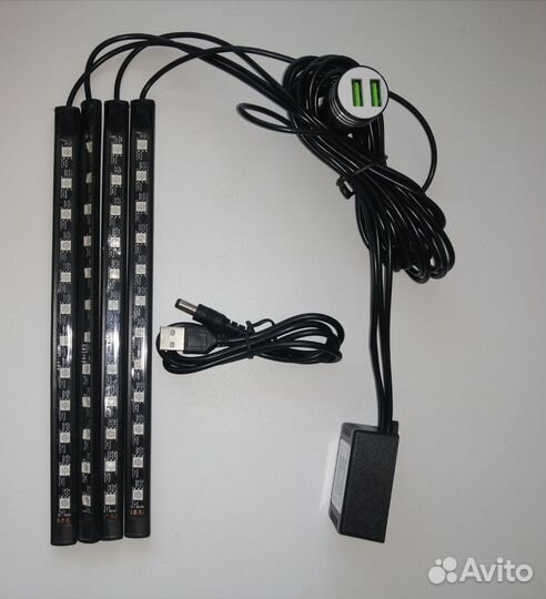 Подсветка ног в авто