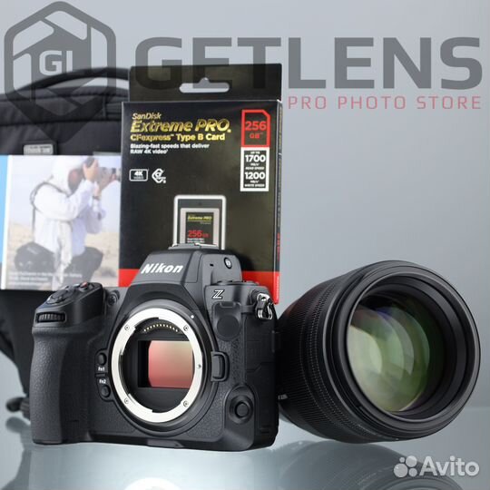 Nikon Z8 + Z 85 1.2 + SanDisk 256GB + Holster