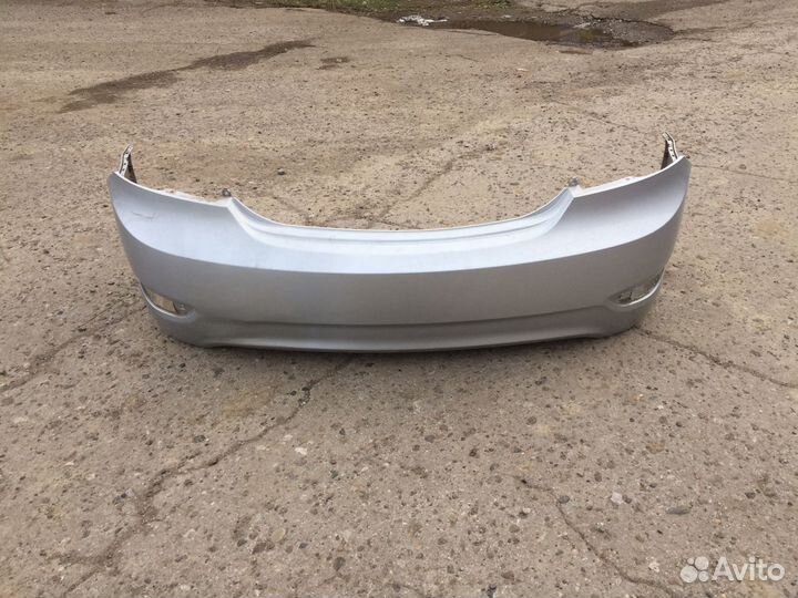 Бампер Задний Hyundai Solaris 1 До Рестайлинг