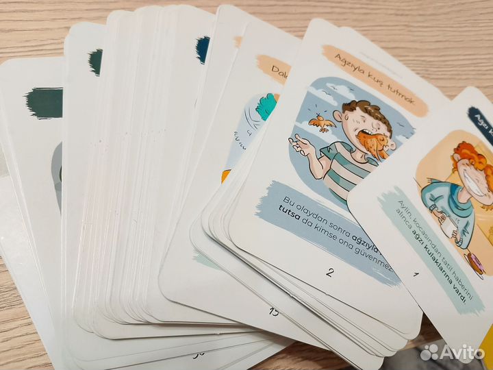 Турецкие фразеологизмы, 100 карточек