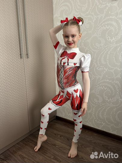 Комбинезон для воздушной гимнастики 122-128