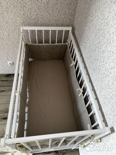 Бортики в детскую кроватку