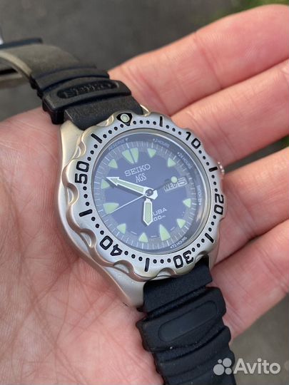 Часы мужские seiko ags scuba diver винтаж