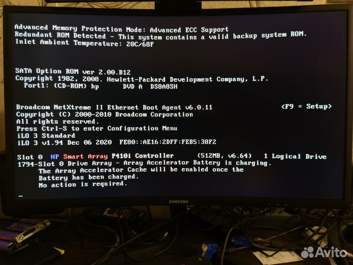 Сервер HP Proliant DL360 G7