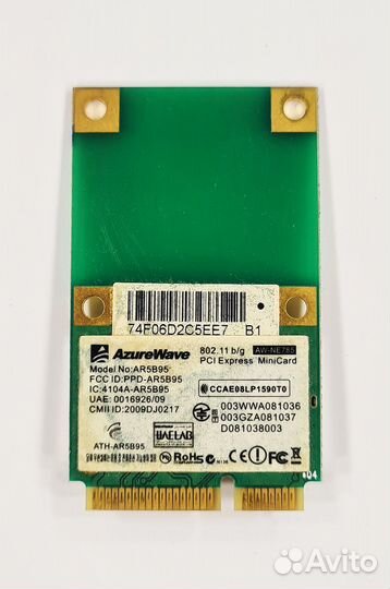 Бу Модуль wi-fi AR5B95 Asus K50AF