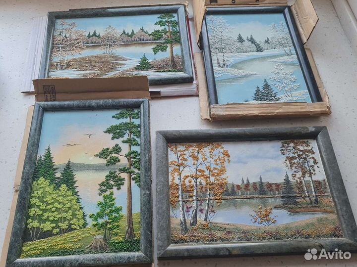 Картина из натурального камня