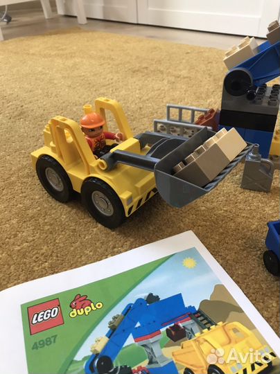 Lego duplo 4987 Гравийный карьер