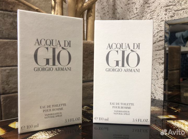 Туалетная вода Giorgio Armani Acqua Di Gio Homme