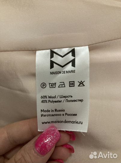 Пальто-жилет Marie by Marie шерсть новое