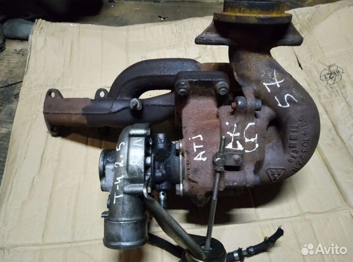 Турбина фольксваген т-4. Дизель 2,5