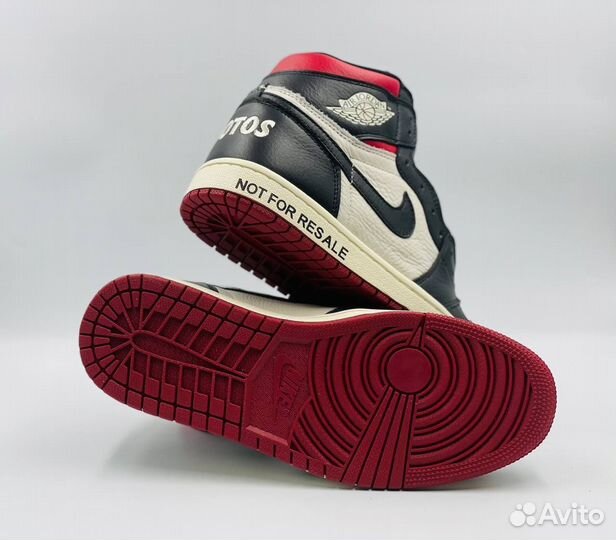 Кроссовки Air Jordan 1 Not For Resale Красные