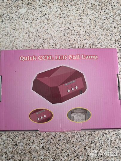 Гибридная лампа для маникюра. состояние новой