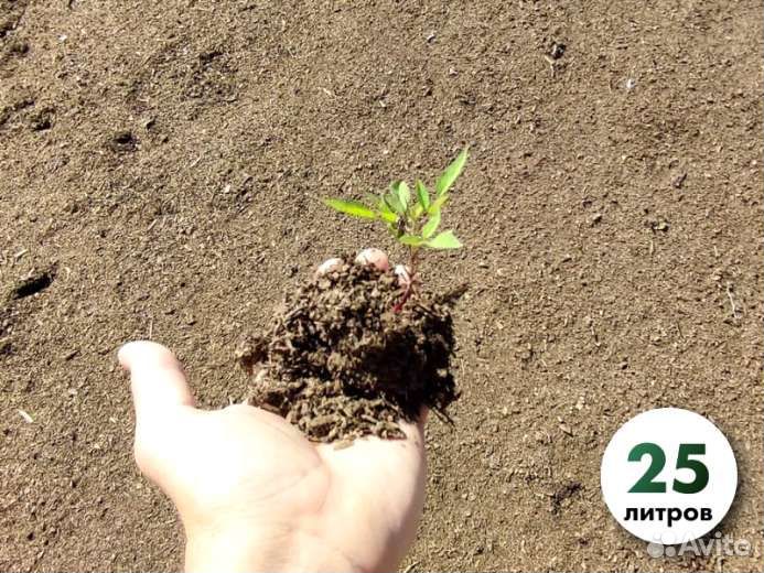 Удобрение навоз крс (прелый) в мешках 25 л