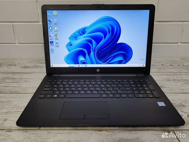 Шустрый ноутбук HP i3 : SSD