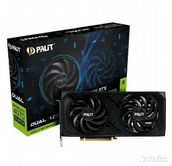 Видеокарта Palit RTX 4070 Super Dual